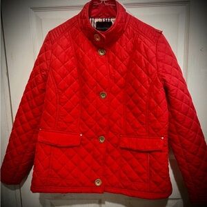 Weatherproof Vibrant Red Quilted Jacket